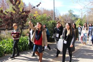 Escuela de Invierno 2018 en tour por Campus San Joaquín