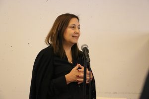 Discurso artista Liliana Iturriaga en inauguración de exposición "Sólidos de Revolución"