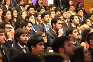 Licenciados en Ciencias de la Ingeniería durante la Ceremonia de Graduación 2018.